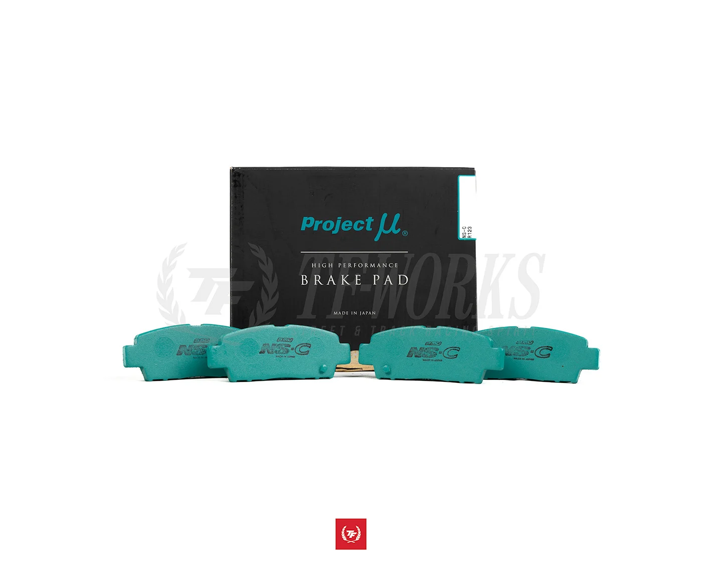 Project MU - Type NS Rear Brake Pads - JZX90 (Mark II, Cresta, Chaser)