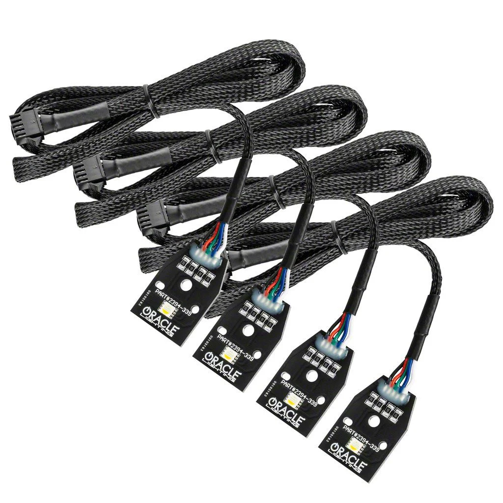 Oracle ColorSHIFT RGB+W Headlight DRL Upgrade Kit; RF Controller (15-23 Charger)