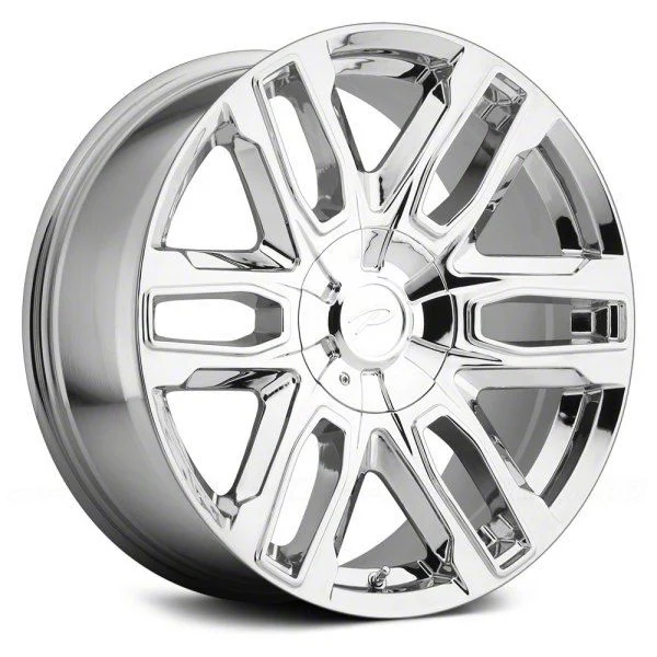 Pacer Benchmark Chrome Wheel; 20x9; 15mm Offset (08-23 RWD Challenger, Excluding Widebody)
