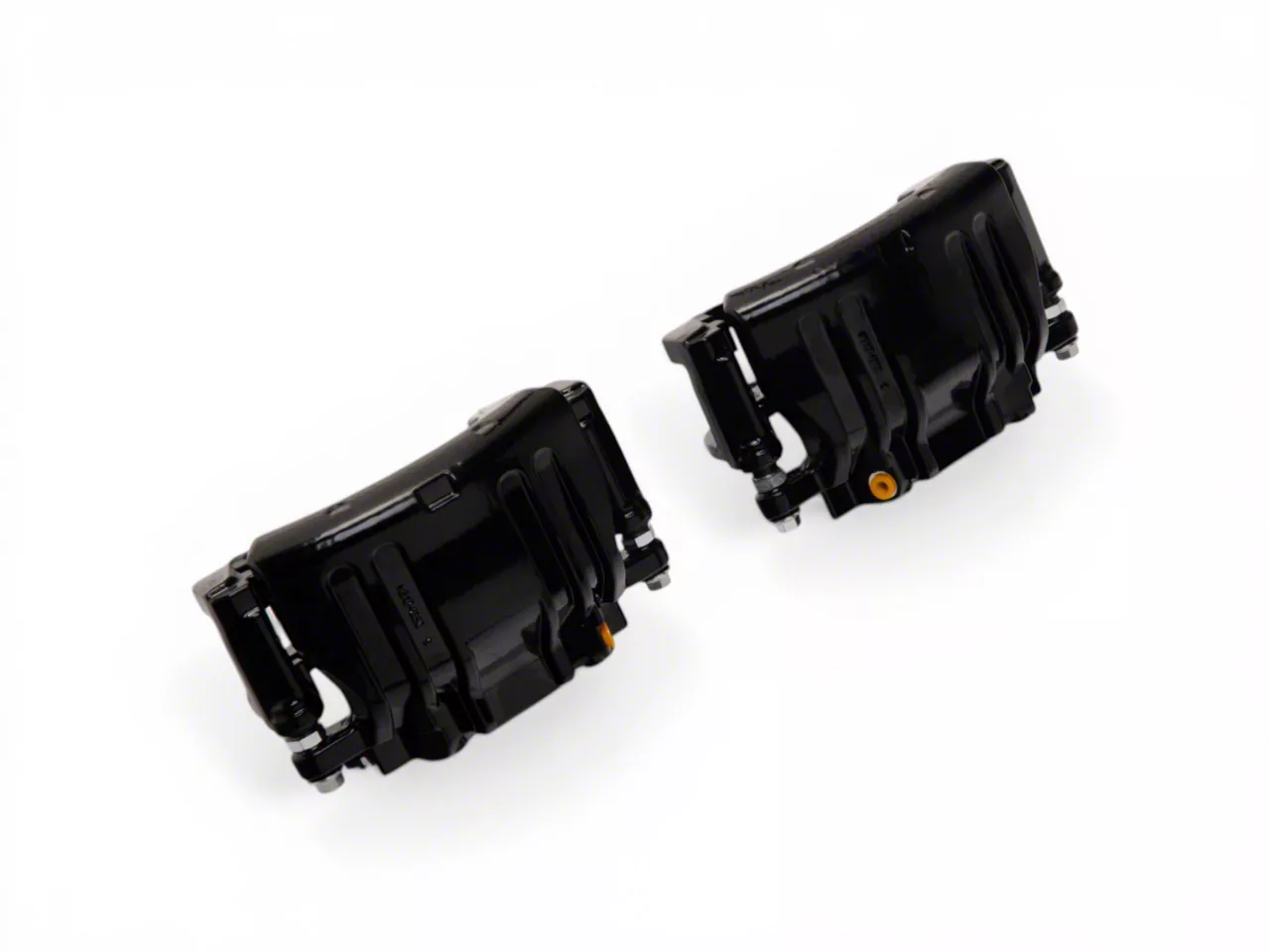 PowerStop Performance Front Brake Calipers; Black (12-21 Charger w/ Dual Piston Front Calipers; 2014 Charger Pursuit w/ 345mm Front Rotors)