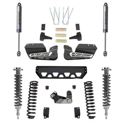 Pro Comp Suspension 4-Inch Stage I Suspension Lift Kit with PRO-VST Front Coil-Overs and PRO-VST Rear Shocks (17-22 F-250 Super Duty)