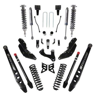 Pro Comp Suspension 4-Inch Stage III 4-Link Suspension Lift Kit with PRO-VST Front Coil-Overs and PRO-VST Rear Shocks (17-22 F-250 Super Duty)