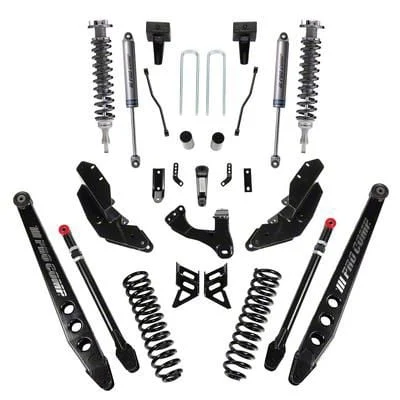 Pro Comp Suspension 6-Inch Stage III 4-Link Suspension Lift Kit with PRO-VST Front Coil-Overs and PRO-VST Rear Shocks (17-22 F-250 Super Duty)