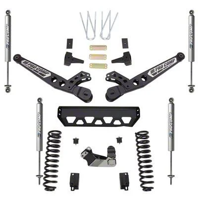 Pro Comp Suspension 4-Inch Stage II Suspension Lift Kit with PRO-M Shocks (17-22 4WD 6.7L Powerstroke F-250 Super Duty)