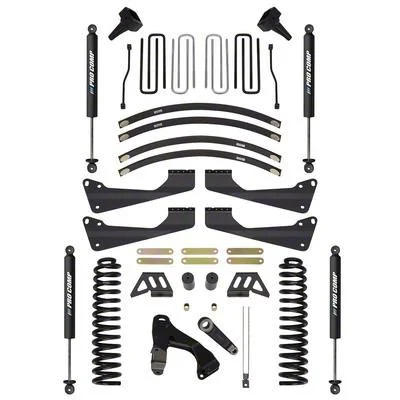 Pro Comp Suspension 6-Inch Stage I Radius Arm Drop Suspension Lift Kit with PRO-X Shocks (11-16 4WD 6.7L Powerstroke F-250 Super Duty)
