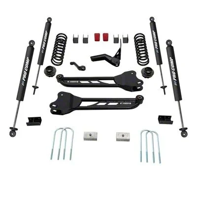 Pro Comp Suspension 6-Inch Stage II Radius Arm Suspension Lift Kit with PRO-X Shocks (14-18 5.7L, 6.4L RAM 2500)