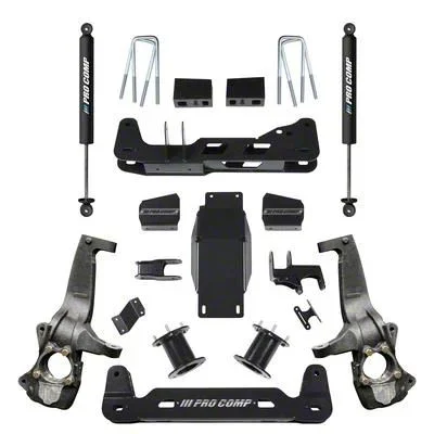 Pro Comp Suspension 6-Inch Suspension Lift Kit with PRO-M Shocks (19-26 Silverado 1500 Trail Boss)