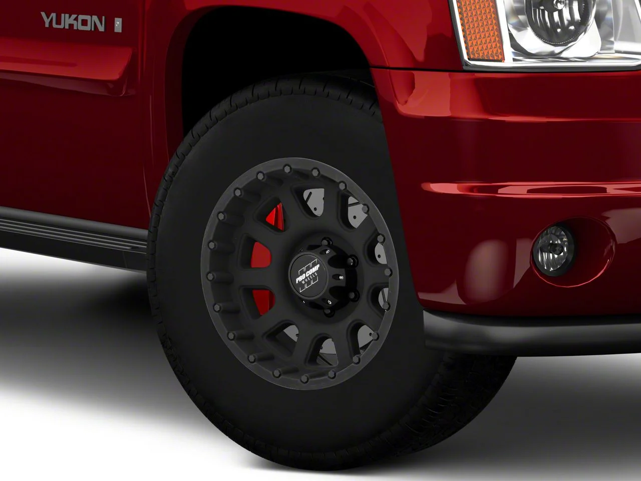 Pro Comp Wheels 32 Series Bandido Flat Black 6-Lug Wheel; 17x9; -6mm Offset (07-14 Yukon)