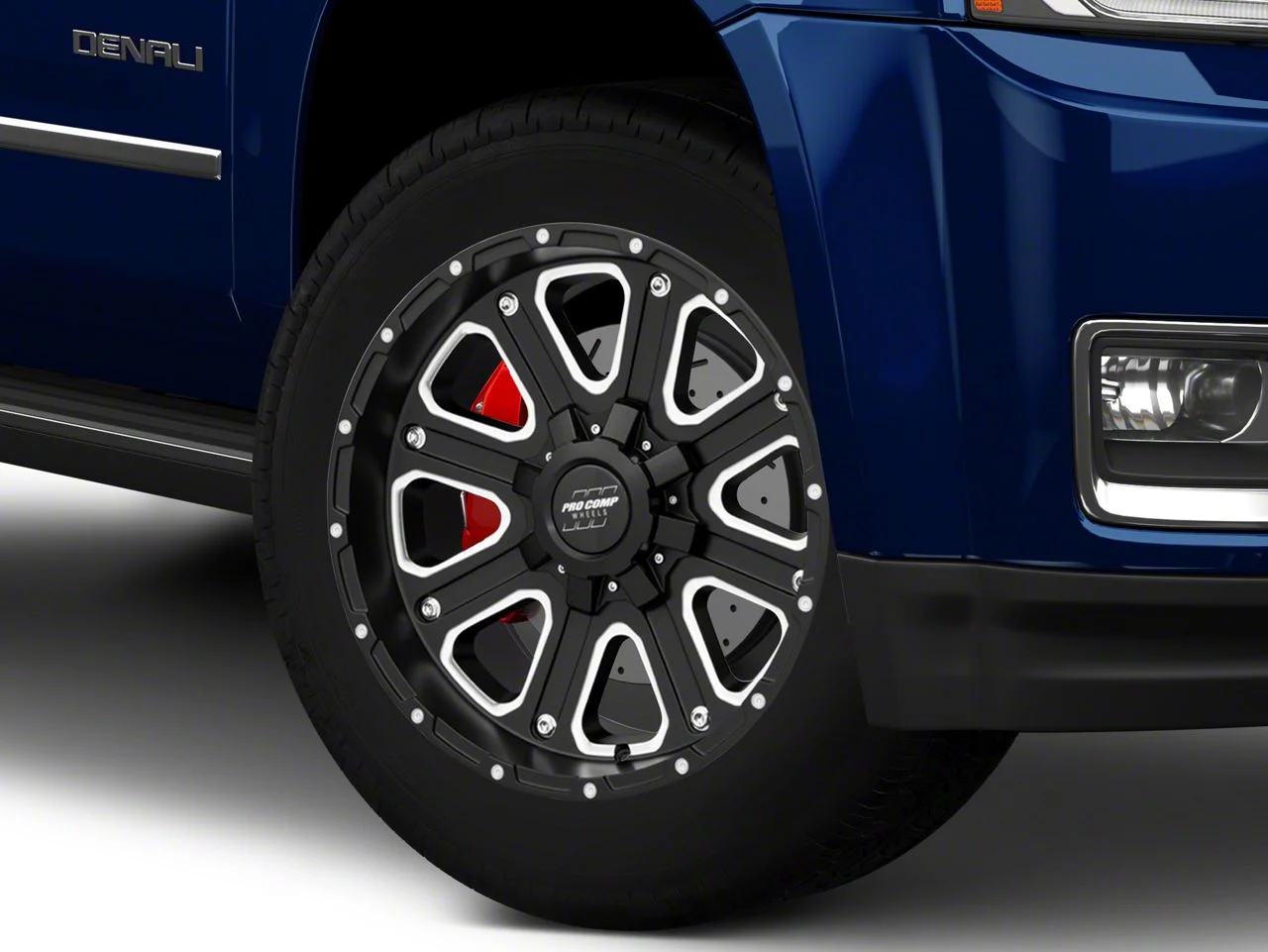 Pro Comp Wheels Axis Satin Black 6-Lug Wheel; 20x10; -18mm Offset (15-20 Yukon)