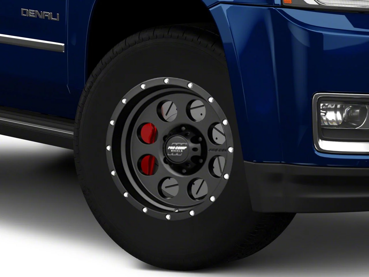 Pro Comp Wheels Proxy Satin Black 6-Lug Wheel; 17x9; -6mm Offset (15-20 Yukon)