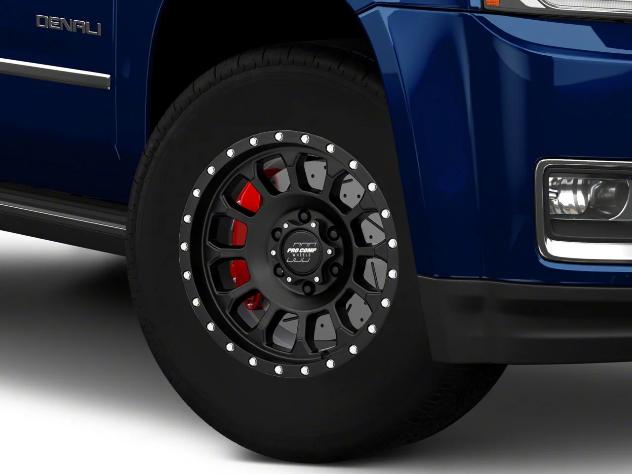 Pro Comp Wheels Rockwell Satin Black 6-Lug Wheel; 17x8.5; 0mm Offset (15-20 Yukon)