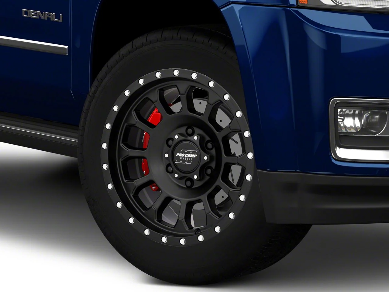 Pro Comp Wheels Rockwell Satin Black 6-Lug Wheel; 20x9; -12mm Offset (15-20 Yukon)