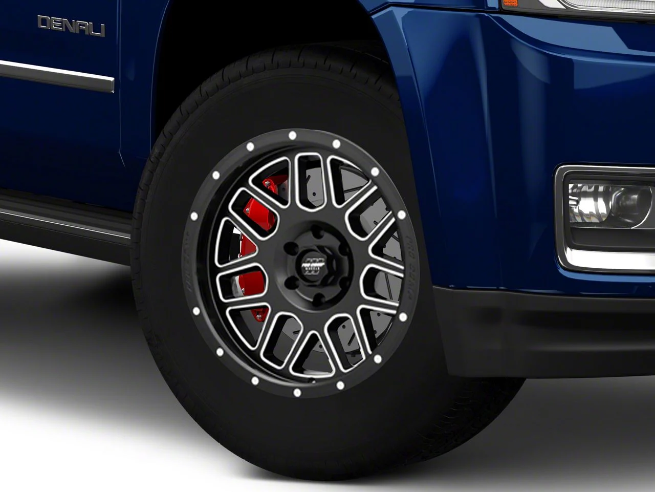 Pro Comp Wheels Vertigo Satin Black Milled 6-Lug Wheel; 18x9; 0mm Offset (15-20 Yukon)