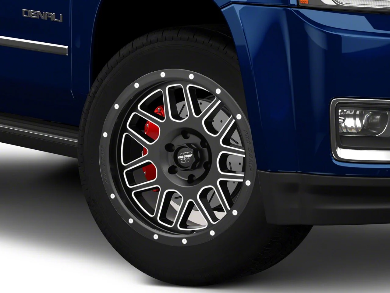 Pro Comp Wheels Vertigo Satin Black Milled 6-Lug Wheel; 20x9; -12mm Offset (15-20 Yukon)