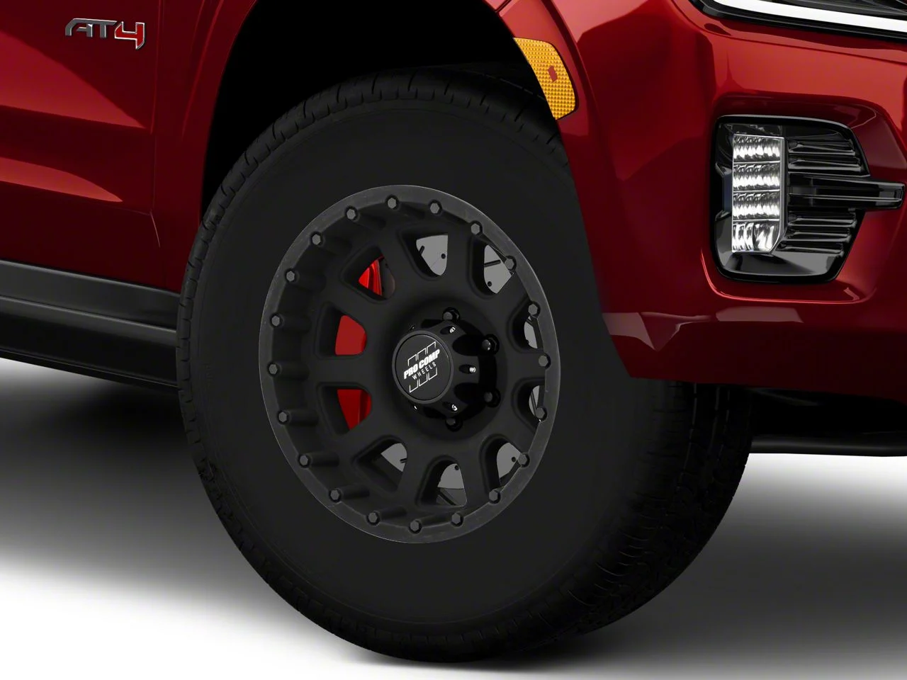 Pro Comp Wheels 32 Series Bandido Flat Black 6-Lug Wheel; 17x9; -6mm Offset (21-26 Yukon)