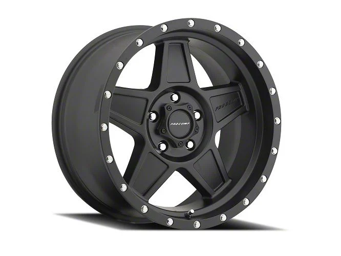 Pro Comp Wheels Predator Satin Black 6-Lug Wheel; 17x8.5; 0mm Offset (21-26 Yukon)