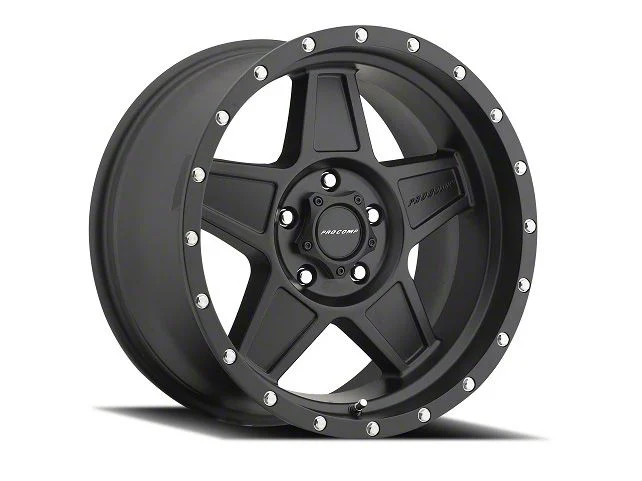 Pro Comp Wheels Predator Satin Black 6-Lug Wheel; 18x9; 0mm Offset (21-26 Yukon)