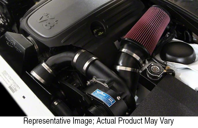 Procharger High Output Intercooled Supercharger Complete Kit with P-1SC; Polished Finish (06-10 5.7L HEMI Charger)