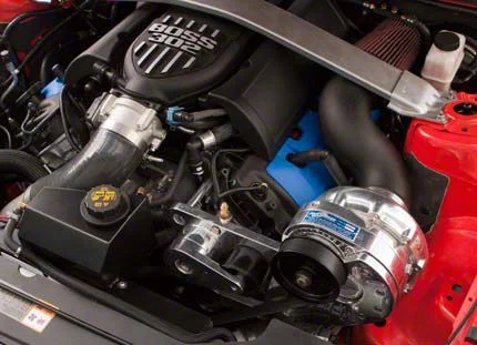 Procharger Cog Race Supercharger Tuner Kit with F-1; Satin Finish (12-13 Mustang BOSS 302)
