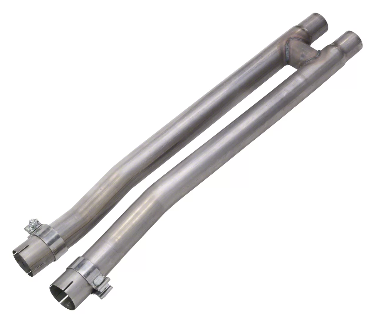 Pypes Cut and Clamp Resonator Delete H-Pipe (15-26 Mustang GT, Dark Horse)