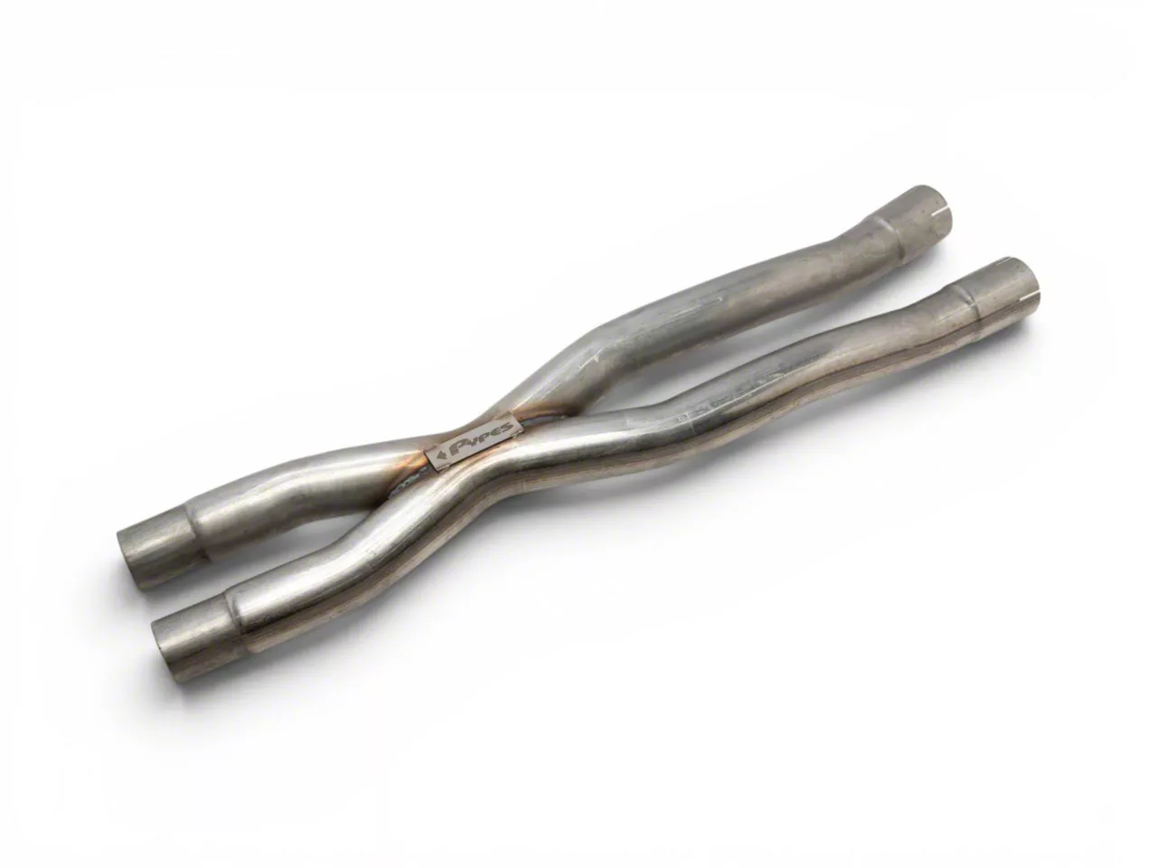 Pypes Cut and Clamp Resonator Delete X-Pipe (15-26 Mustang GT, Dark Horse)