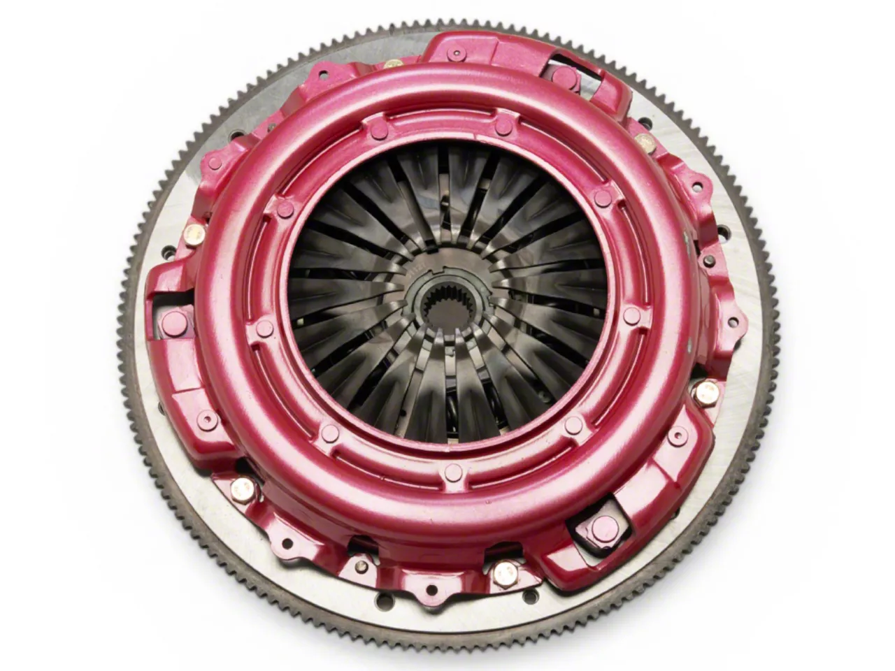 RAM Clutches HDX Organic Clutch Kit with Steel Flywheel; 23-Spline (11-17 Mustang V6)