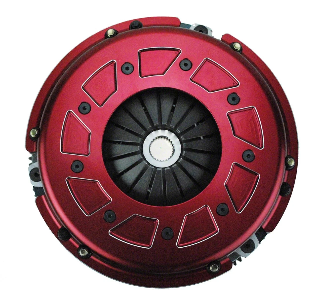 RAM Clutches Pro Street 300 Series Organic Dual Disc Clutch Kit with Steel Flywheel; 26-Spline (08-10 V8 HEMI Challenger; 11.5-23 V8 HEMI Challenger)