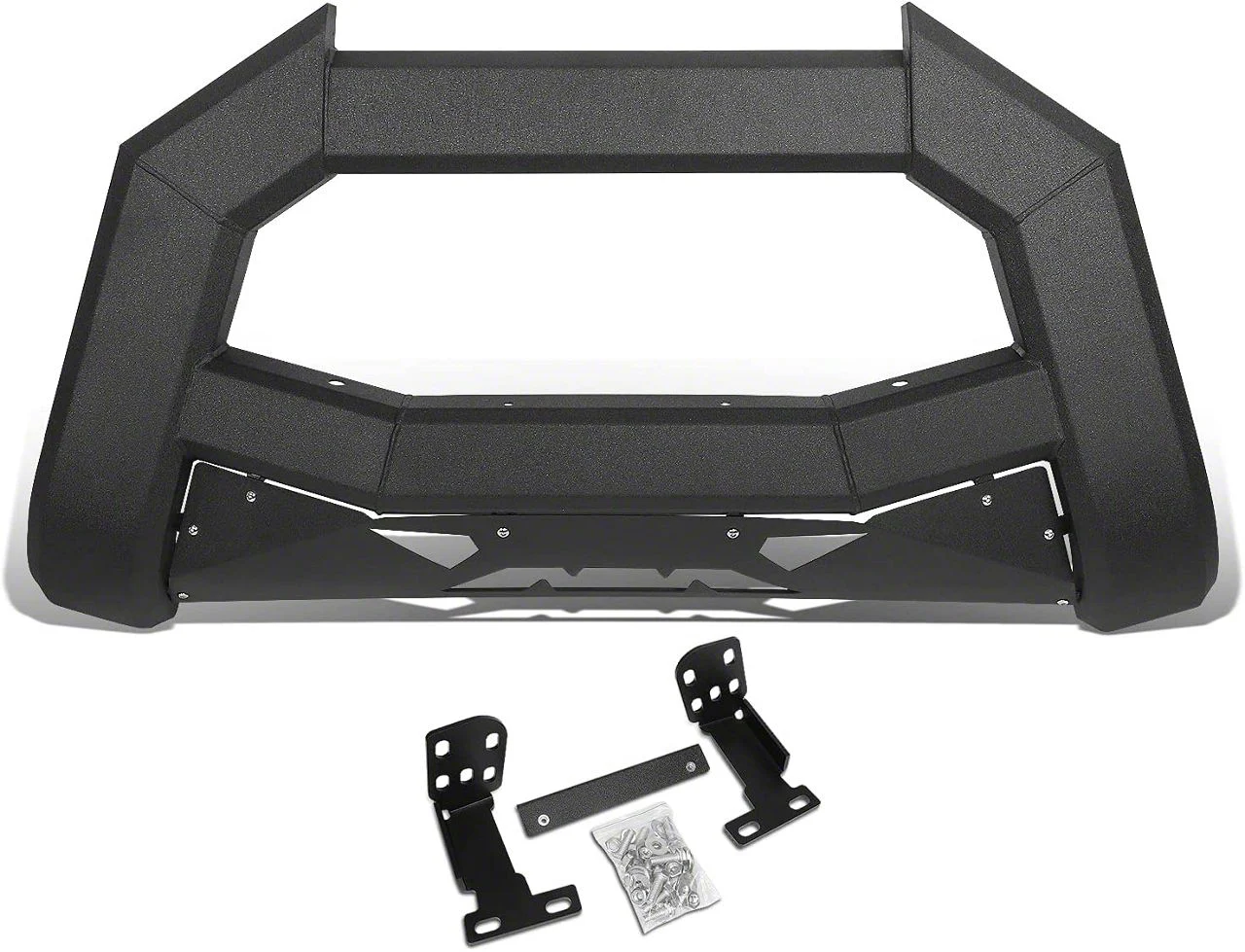 J2 Square Bull Bar; Black (02-05 RAM 1500; 06-08 RAM 1500 Mega Cab)