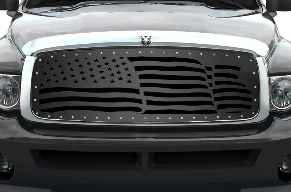 1-Piece Steel Upper Grille Insert; America (03-05 RAM 2500)