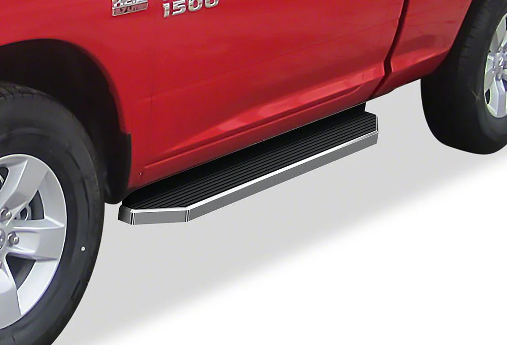 H-Style Running Boards; Polished (10-26 RAM 2500 Regular Cab)