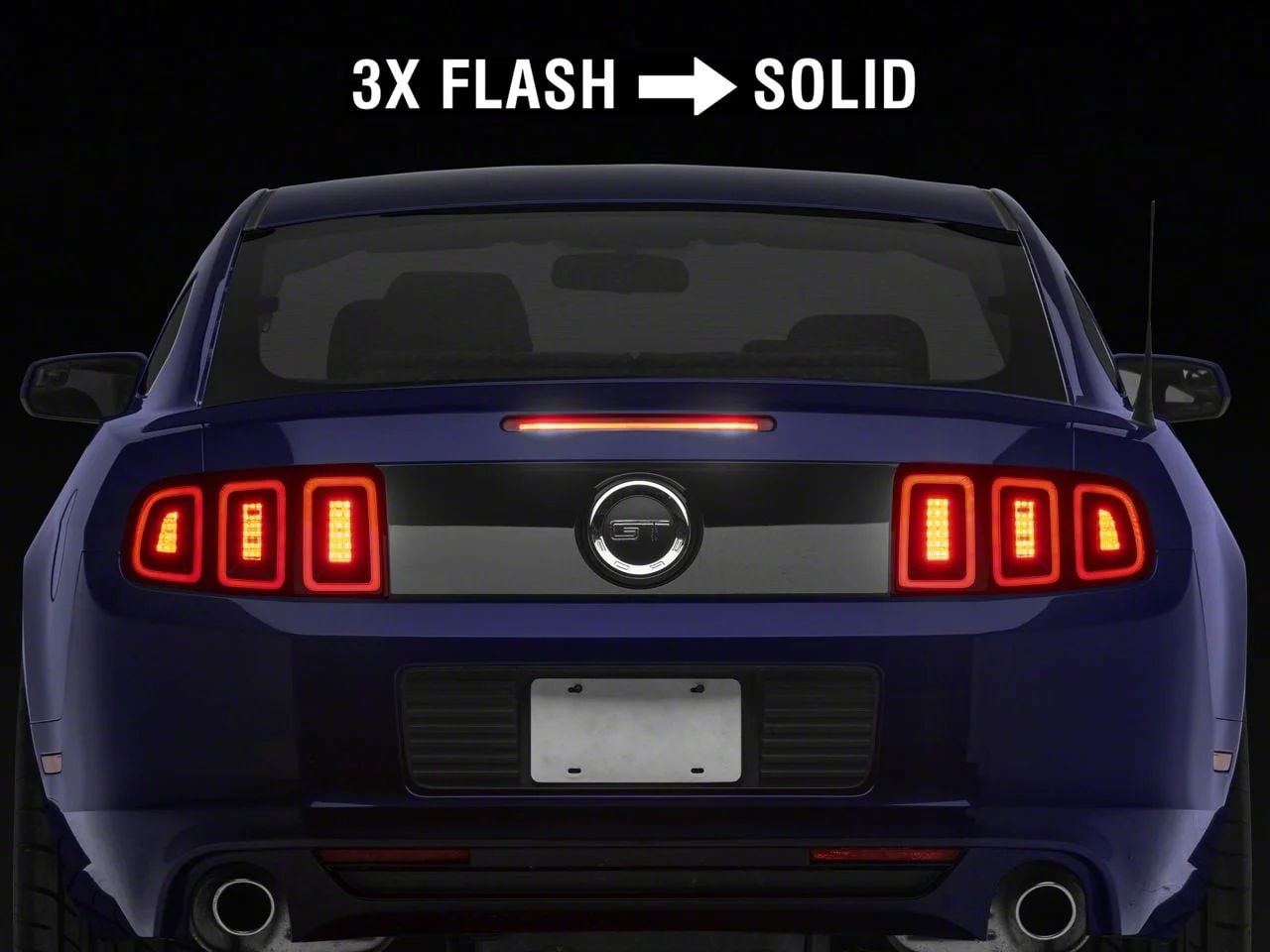 Raxiom Formula LED Third Brake Light; Light Smoked (10-14 Mustang)