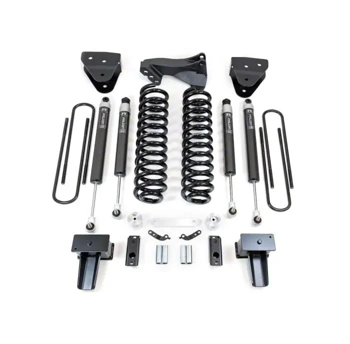 ReadyLIFT 4-Inch Coil Spring Suspension Lift Kit with Falcon 1.1 Monotube Shocks (17-22 4WD 6.7L Powerstroke F-250 Super Duty SRW)