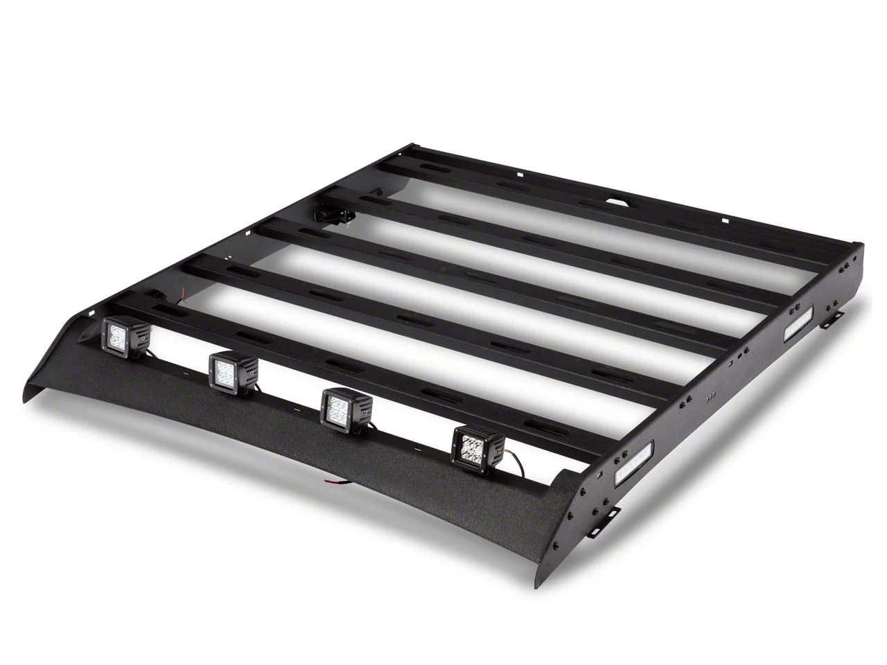 RedRock HD Roof Rack with LED Lighting (09-18 RAM 1500 Quad Cab)