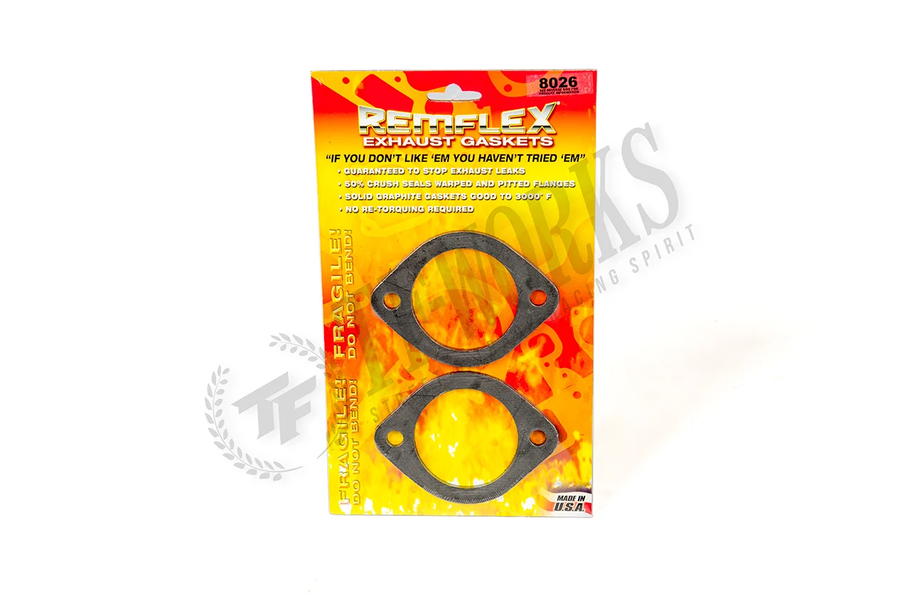 Remflex 2-1/2" Graphite2-Bolt Collector Exhaust Flange Gasket