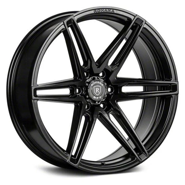 Rohana Wheels RFV1 Matte Black 6-Lug Wheel; 20x9.5; 18mm Offset (14-18 Sierra 1500)