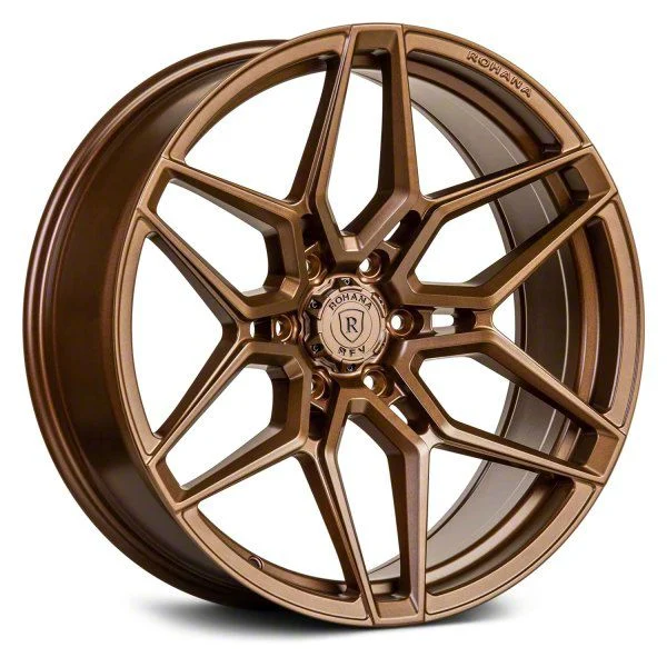 Rohana Wheels RFV2 Matte Bronze 6-Lug Wheel; 22x9.5; 22mm Offset (15-20 Yukon)