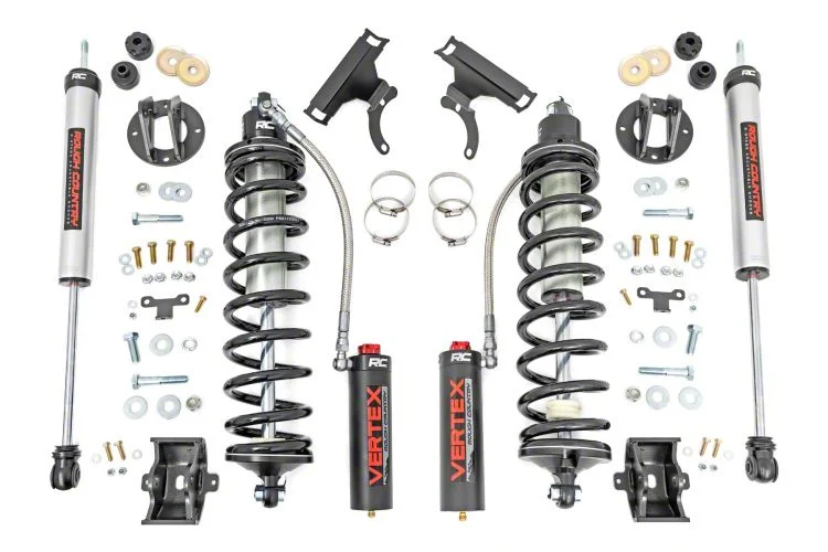 Rough Country Suspension 6-Inch Coil-Over Conversion Kit for Rough Country 6-Inch Suspension Lift Kit (17-22 4WD 6.7L Powerstroke F-350 Super Duty)