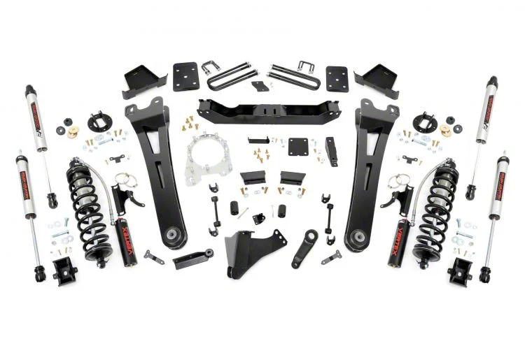 Rough Country Suspension 6-Inch Radius Arm Coil-Over Conversion Suspension Lift Kit with V2 Monotube Shocks (17-22 4WD 6.7L Powerstroke F-350 Super Duty SRW w/ 3.50-Inch Rear Axle & w/o Factory Overload Springs, Excluding Tremor)Find parts that fit my vehi