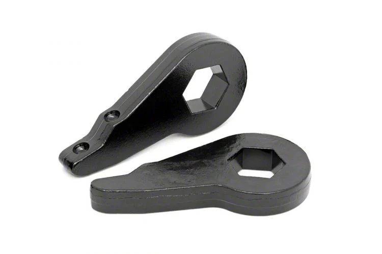 Rough Country Suspension 2-Inch Front Leveling Kit for FK or FF RPO Codes (07-10 Silverado 2500 HD)