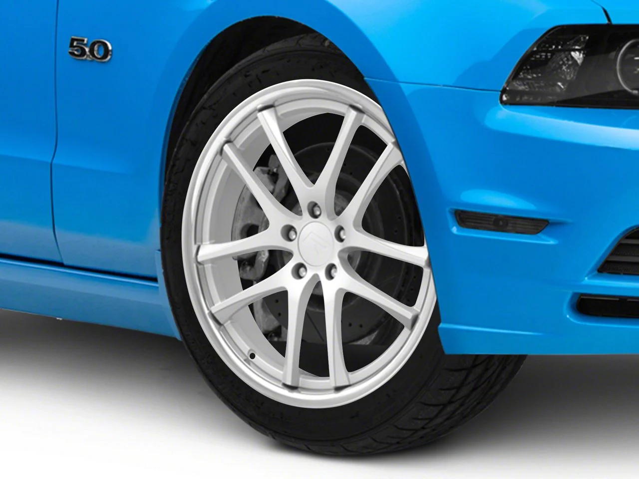 Rovos Wheels Cape Town Satin Silver Wheel; 20x8.5; 20mm Offset (10-14 Mustang)