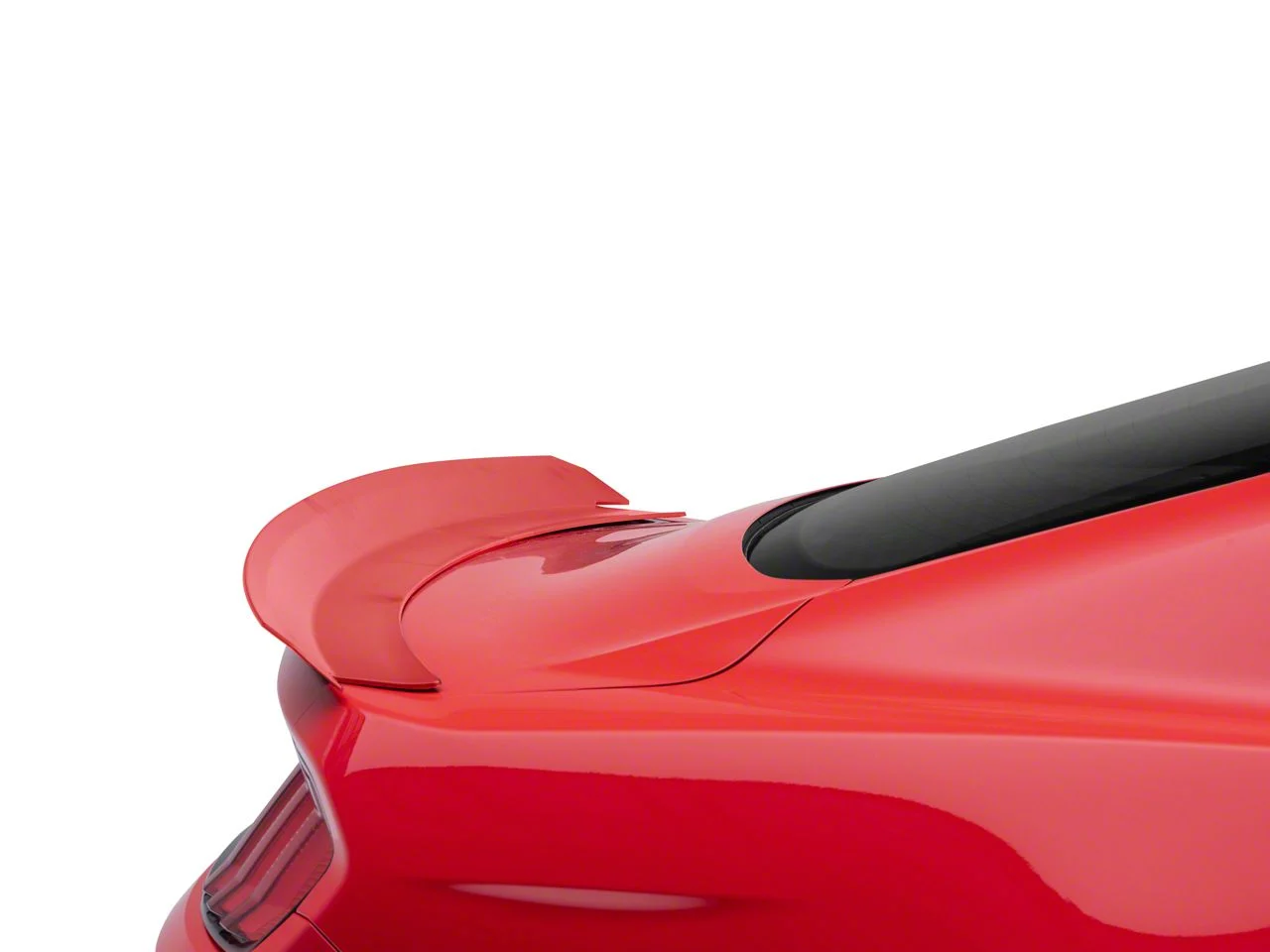 RTR Rear Spoiler; Unpainted (15-23 Mustang)