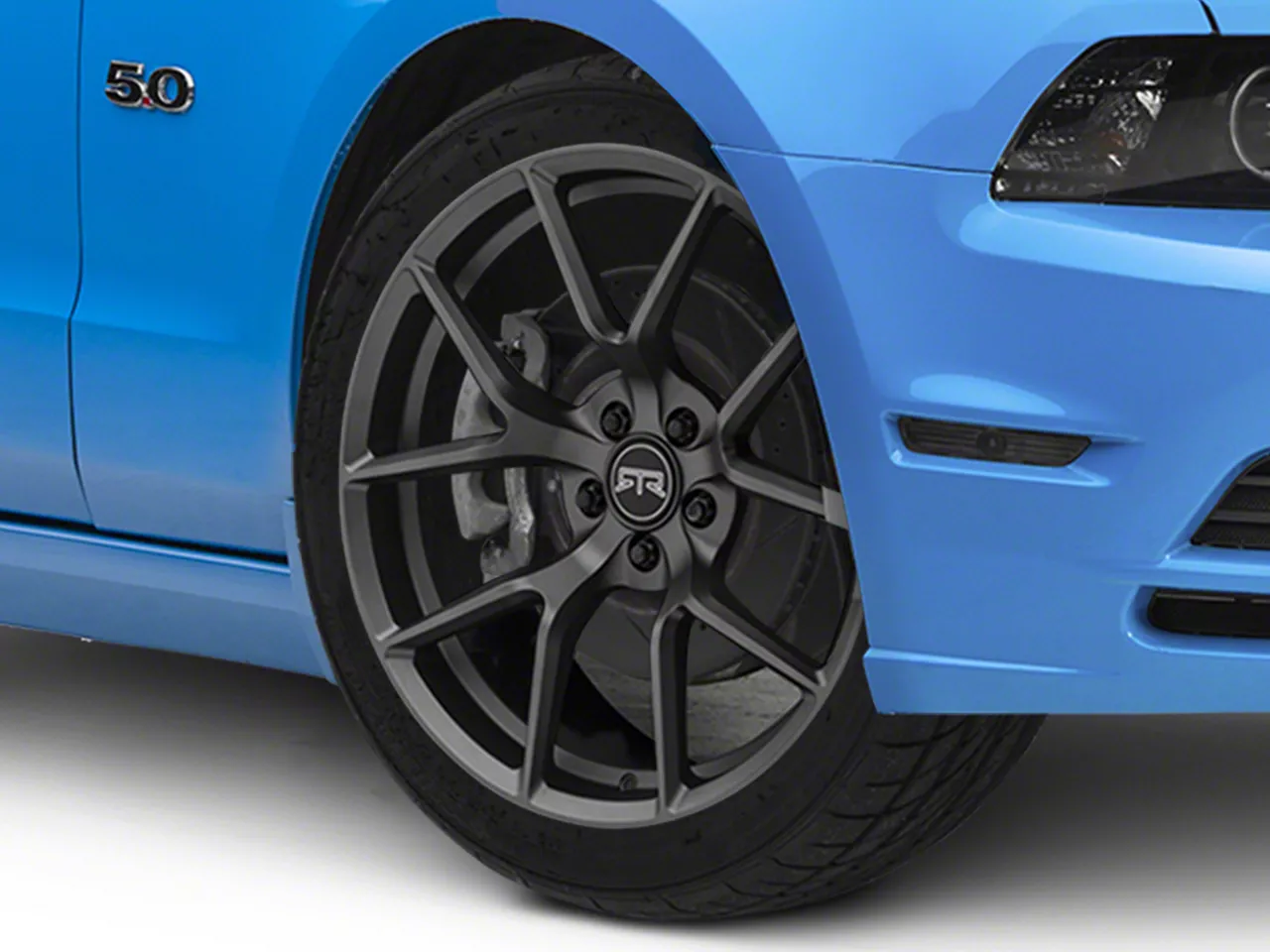 RTR Tech 5 Satin Charcoal Wheel; 20x9.5; 33mm Offset (10-14 Mustang)