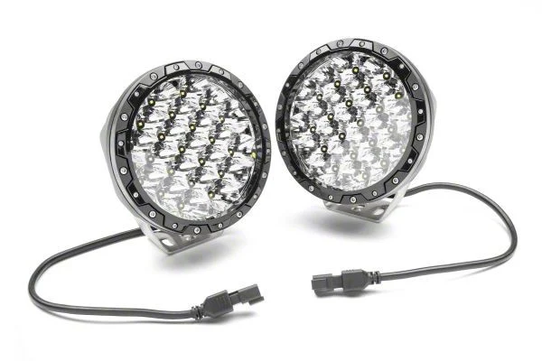 Rugged Ridge 7-Inch Round LED Driving Lights (Universal; Some Adaptation May Be Required)