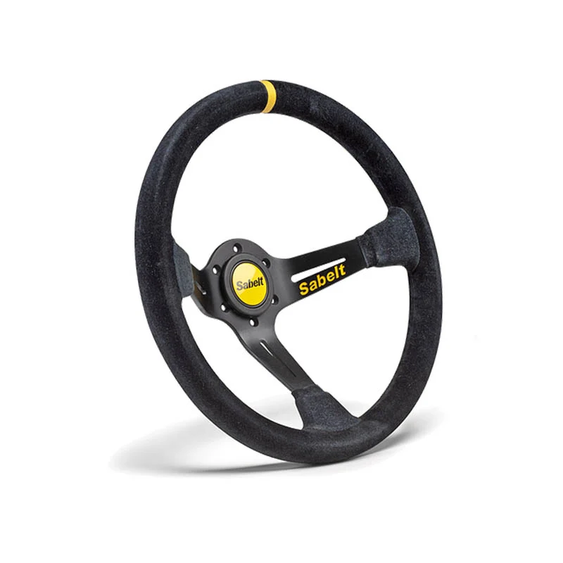 Sabelt (2005X) 350mm Deep Dish Suede Steering Wheel