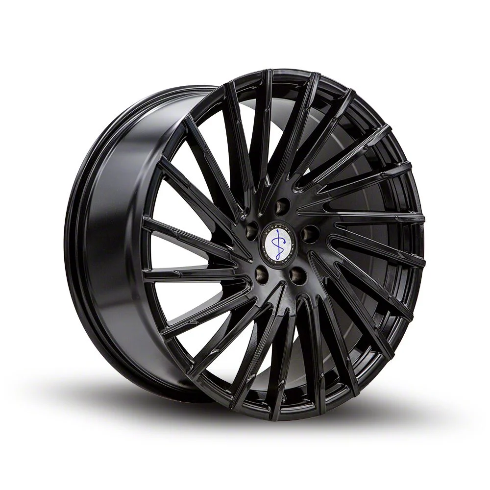 Sapphire Luxury Alloys SX06 Gloss Black Wheel; 20x9; 35mm Offset (10-14 Mustang)