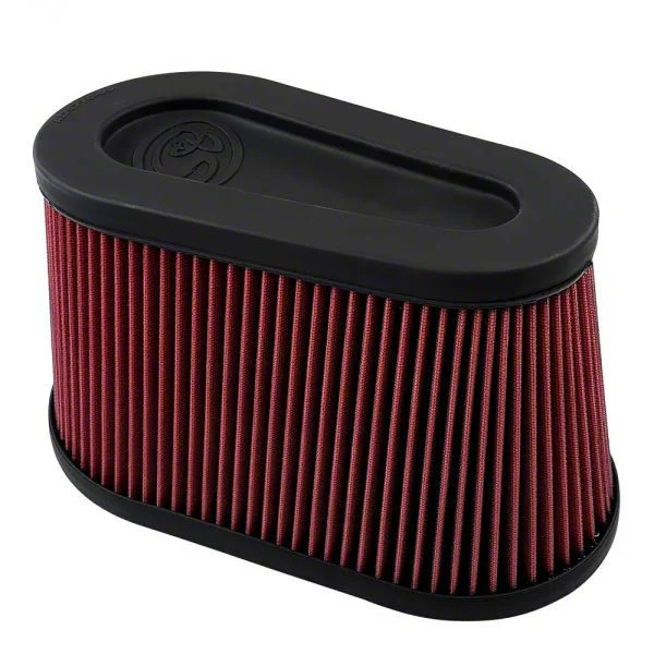 S&B Replacement Oiled Cleanable Cotton Filter (20-26 6.6L Duramax Sierra 2500 HD)