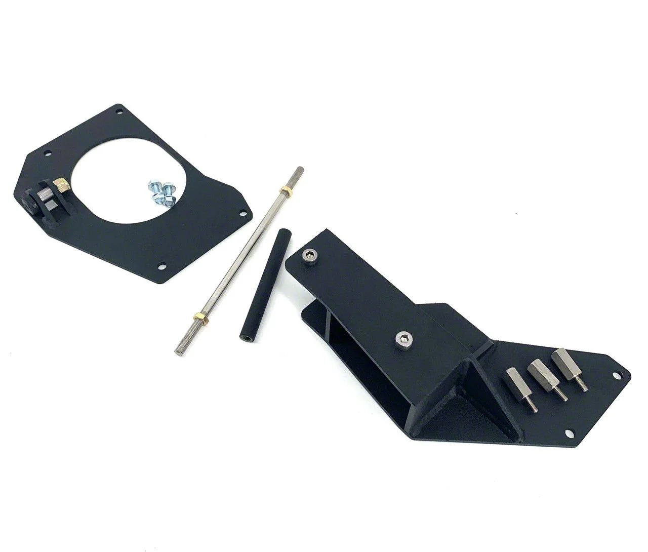 Synergy Race Development Hideaway Handbrake Mount Kit; Pull Back (05-09 Mustang)