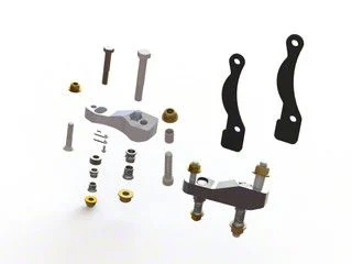 Synergy Race Development Stock Spindle Adpaters (11-14 Mustang)