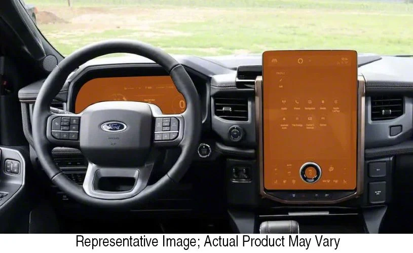 Screen ProTech Antiglare Analog Instrument Cluster and 8-Inch Navigation Screen Protector (15-23 Mustang)
