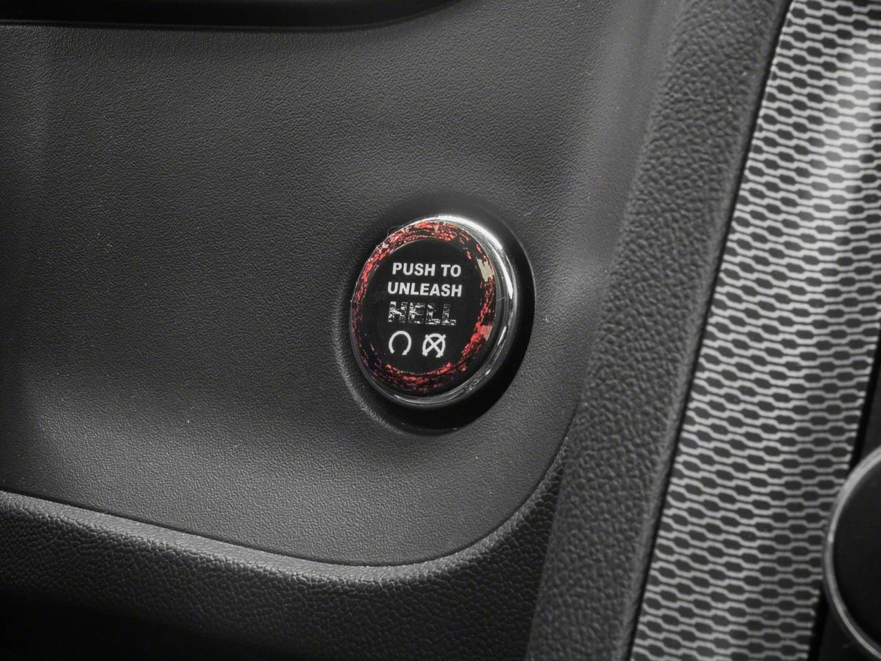 SEC10 Push Button Start Printed Decal (08-14 Challenger)